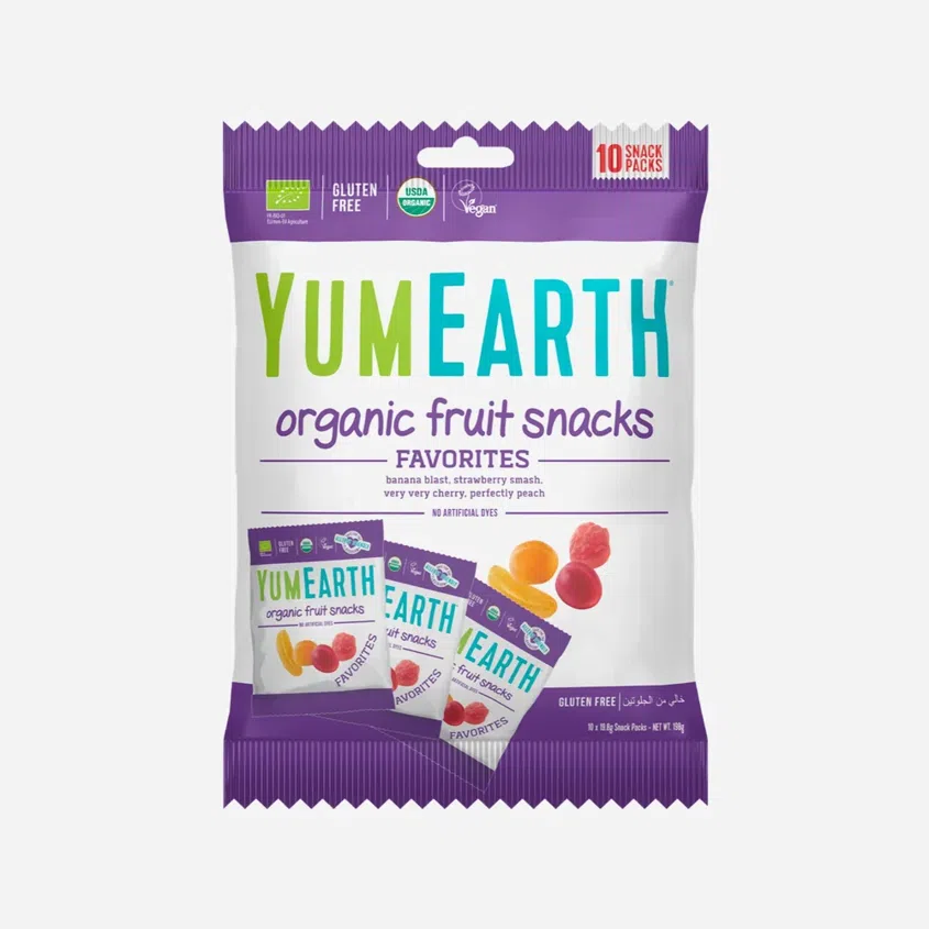 Ovocné želé cukríky mini balenie - Mix príchuťou BIO 10x19,8 g -