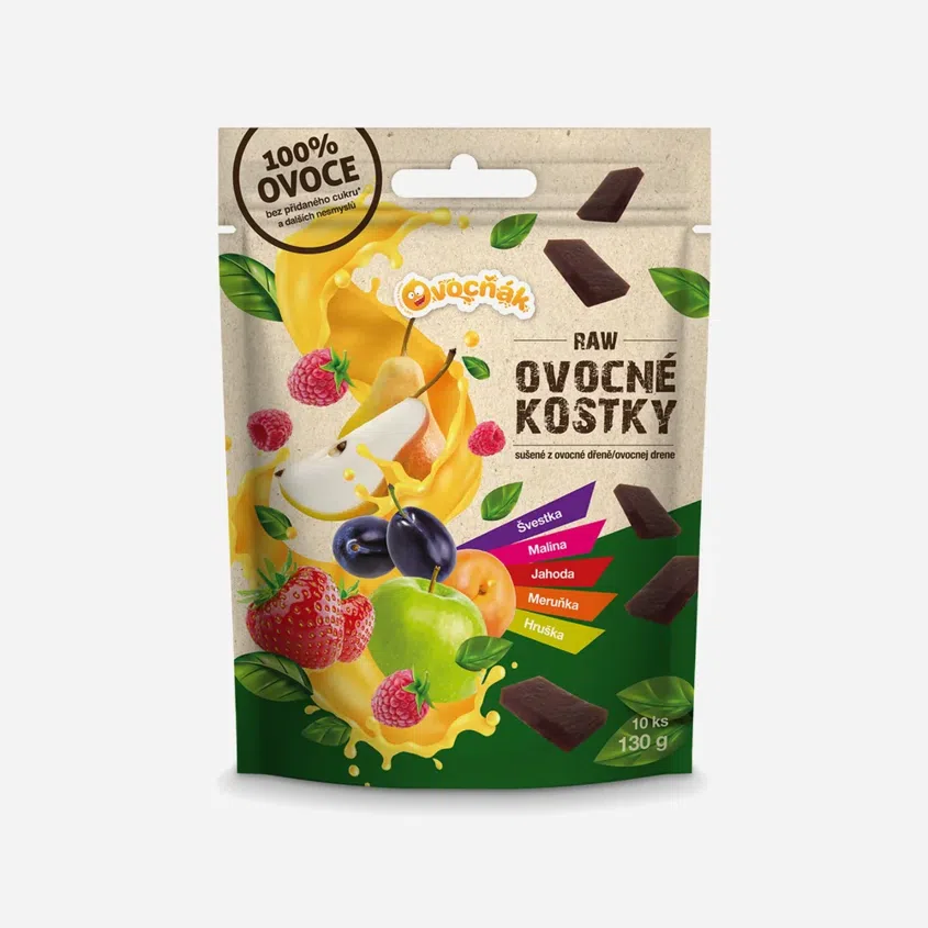 Ovocniak Kocky mix 5-tich chutí