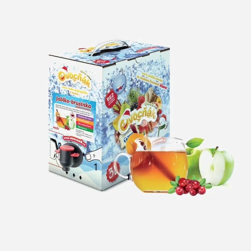 Ovocniak Mušt jablko a brusnica