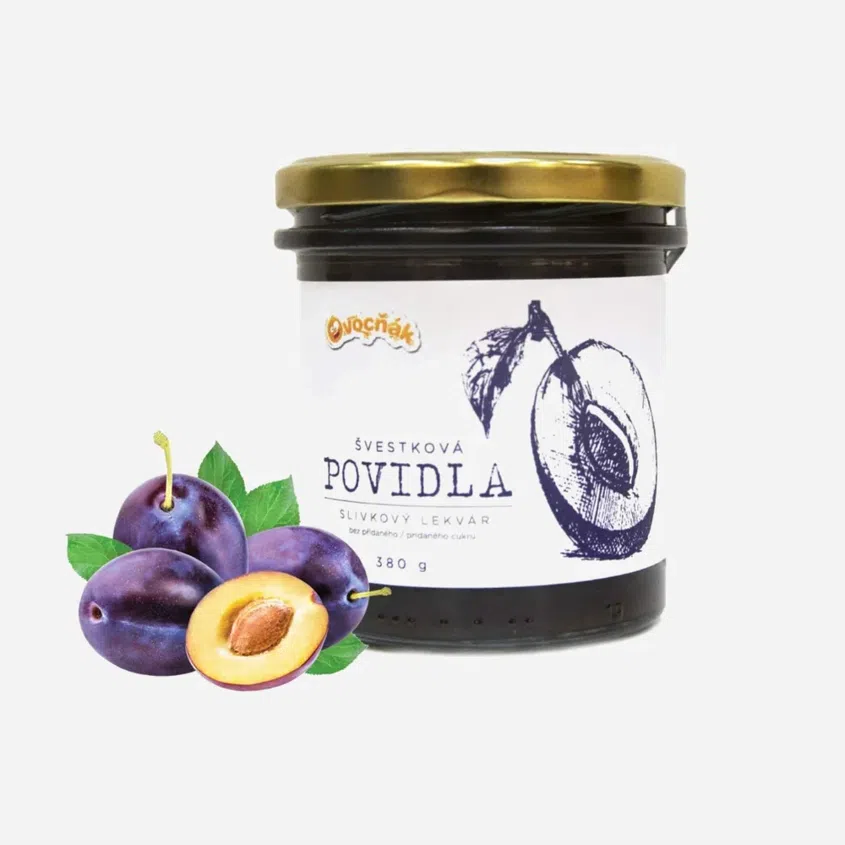 Ovocniak Slivkový lekvár slivkový v skle