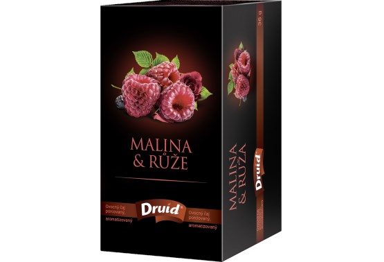 Ovocný čaj malina a ruže