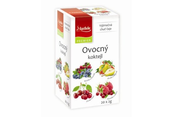 Ovocný koktail 4v1 20x2 g