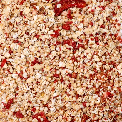 Ovsená kaša biela čokoláda a jahoda