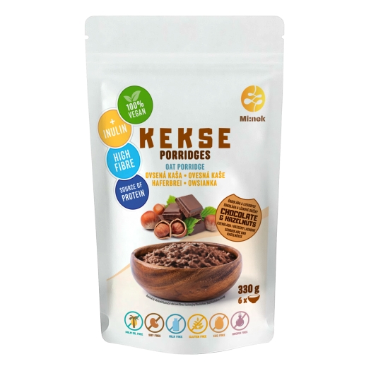 Ovsená kaša čokoláda a lieskový oriešok bezlepková
