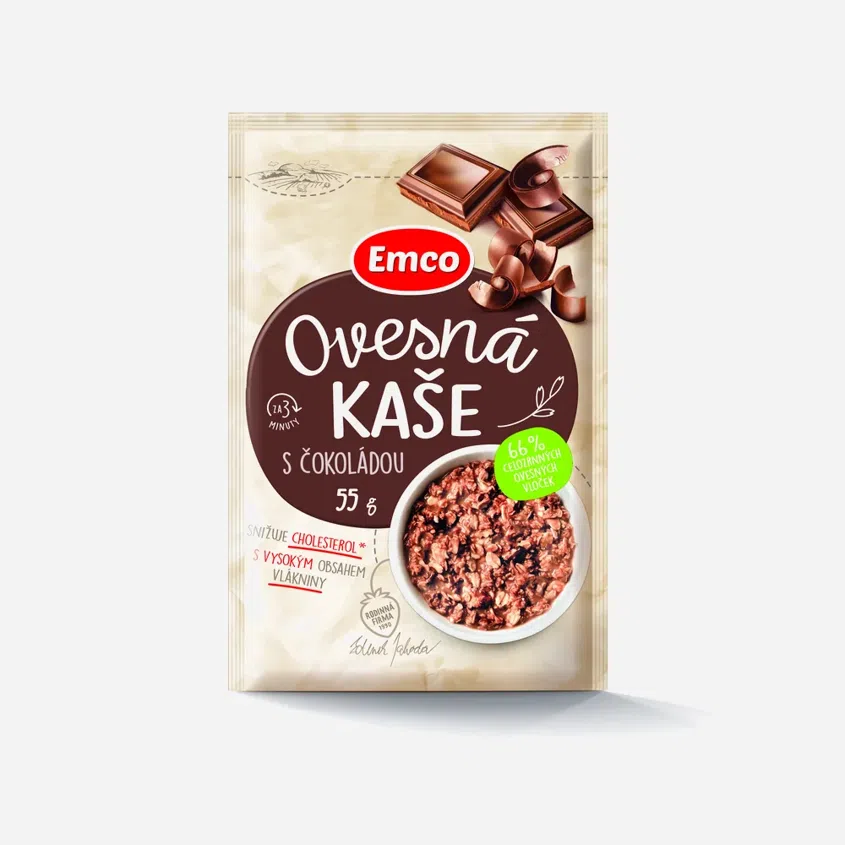 Ovsená kaša čokoládová