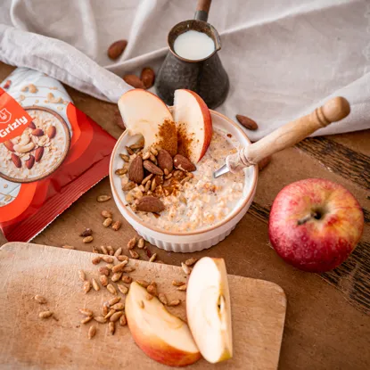 Ovsená kaša jablko a mandle so škoricou 6 x 60 g