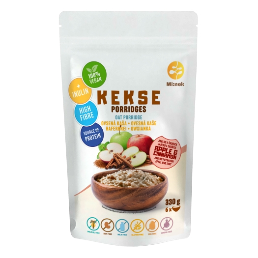 Ovsená kaša jablko a škorica bezlepková