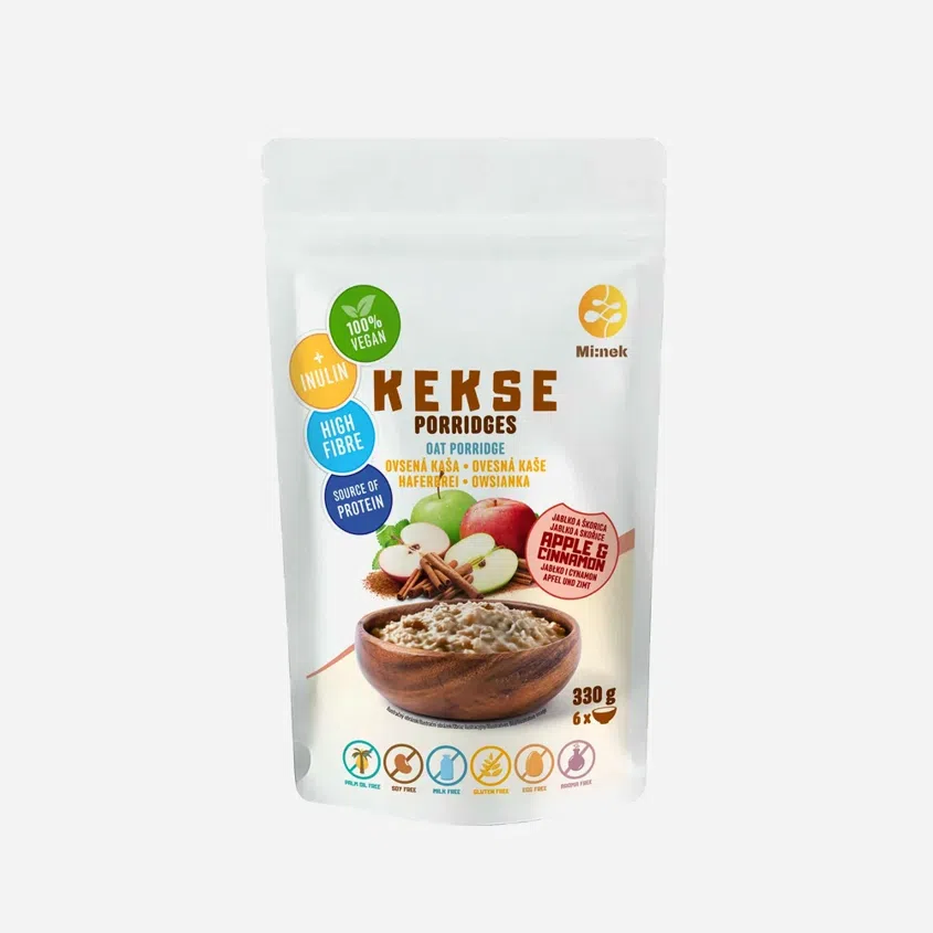 Ovsená kaša jablko a škorica bezlepková