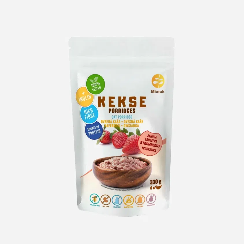 Ovsená kaša jahoda bezlepková