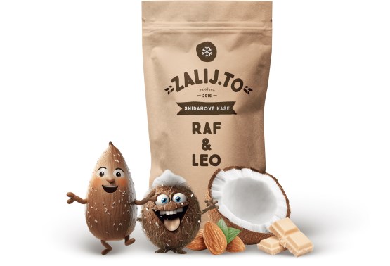 Ovsená kaša Raf a Leo