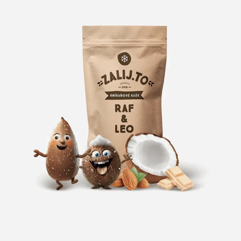 Ovsená kaša Raf a Leo