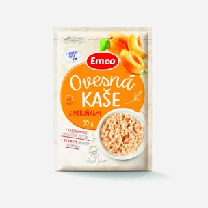 Ovsená kaša s marhuľami