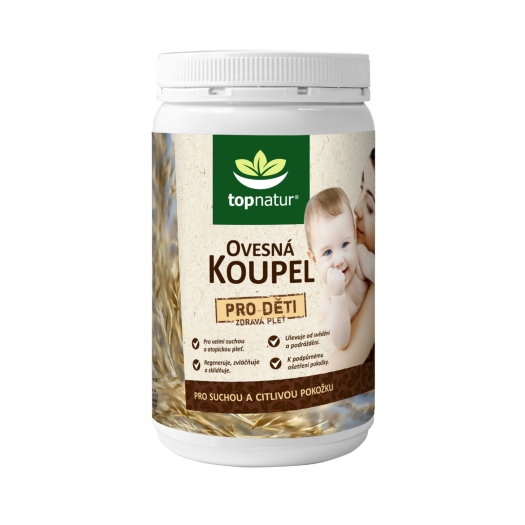Ovsená kúpeľ pre deti