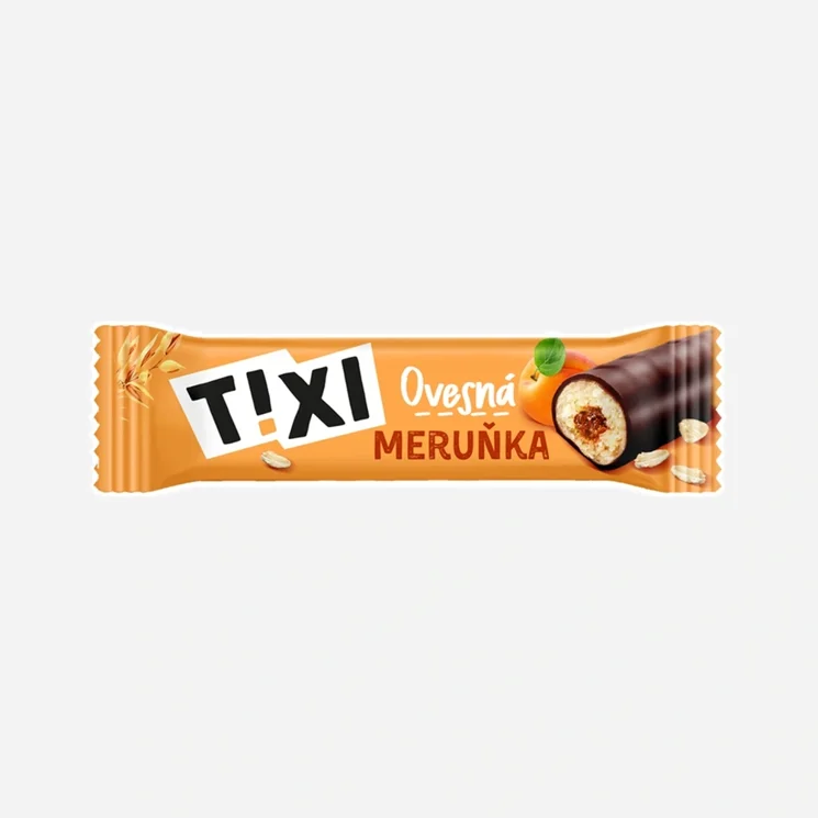 Ovsená tyčinka s marhuľovou náplňou