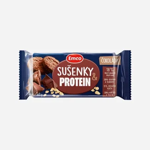 Ovsené sušienky proteín s čokoládou