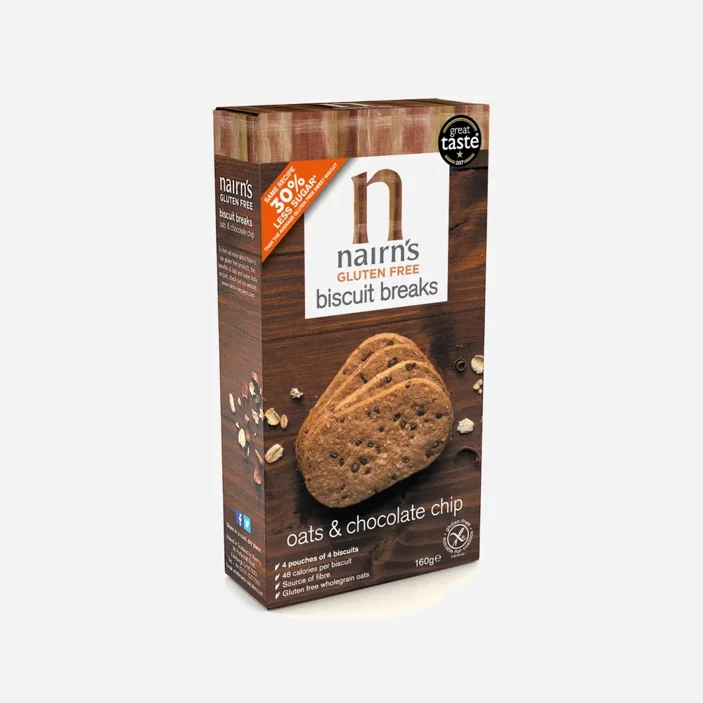 Ovsené sušienky s čokoládou