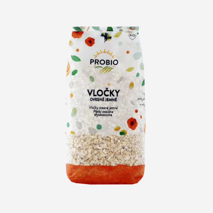 Ovsené vločky jemné BIO