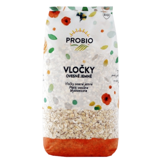 Ovsené vločky jemné BIO