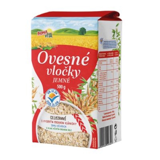 Ovsené vločky jemné