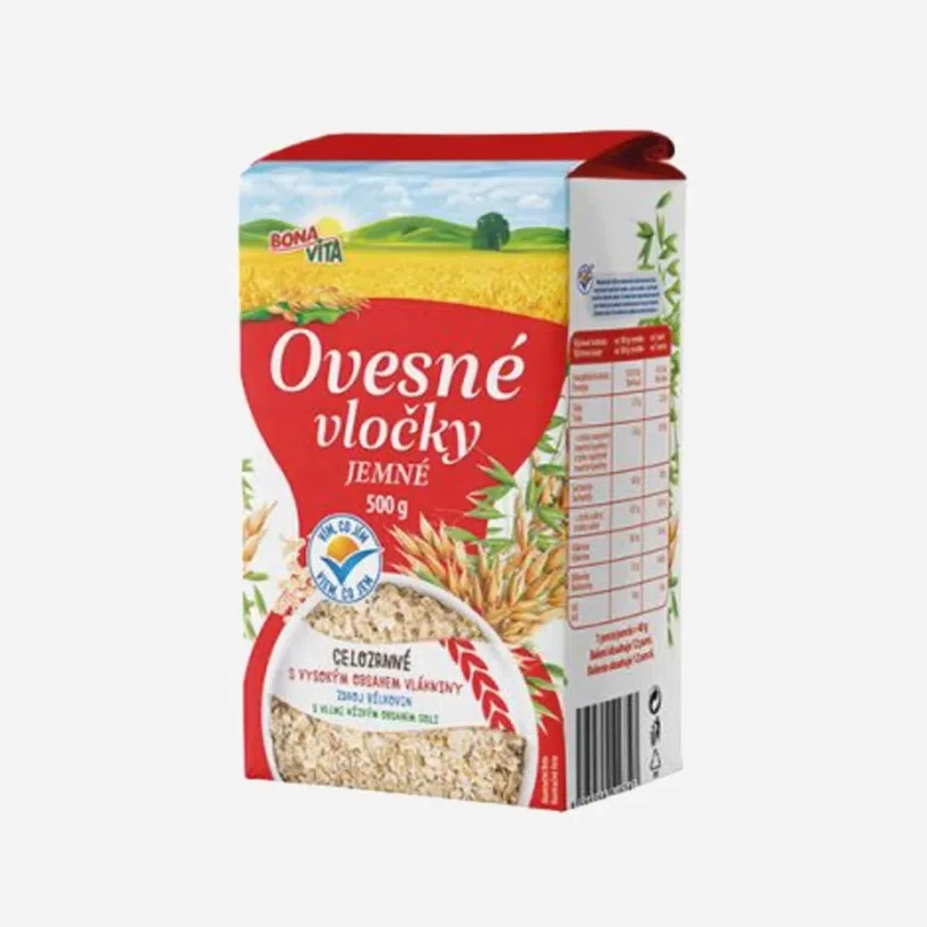 Ovsené vločky jemné