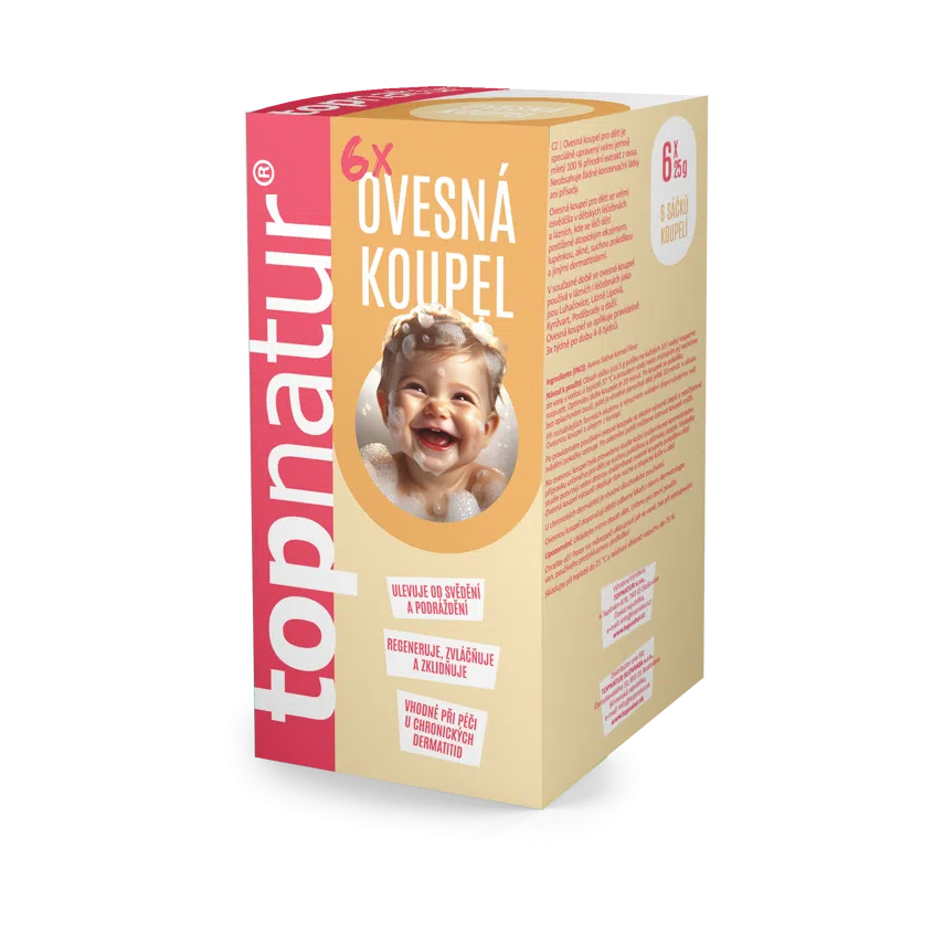 Ovsený kúpeľ pre deti 6 x 25 g