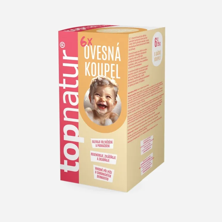 Ovsený kúpeľ pre deti 6 x 25 g