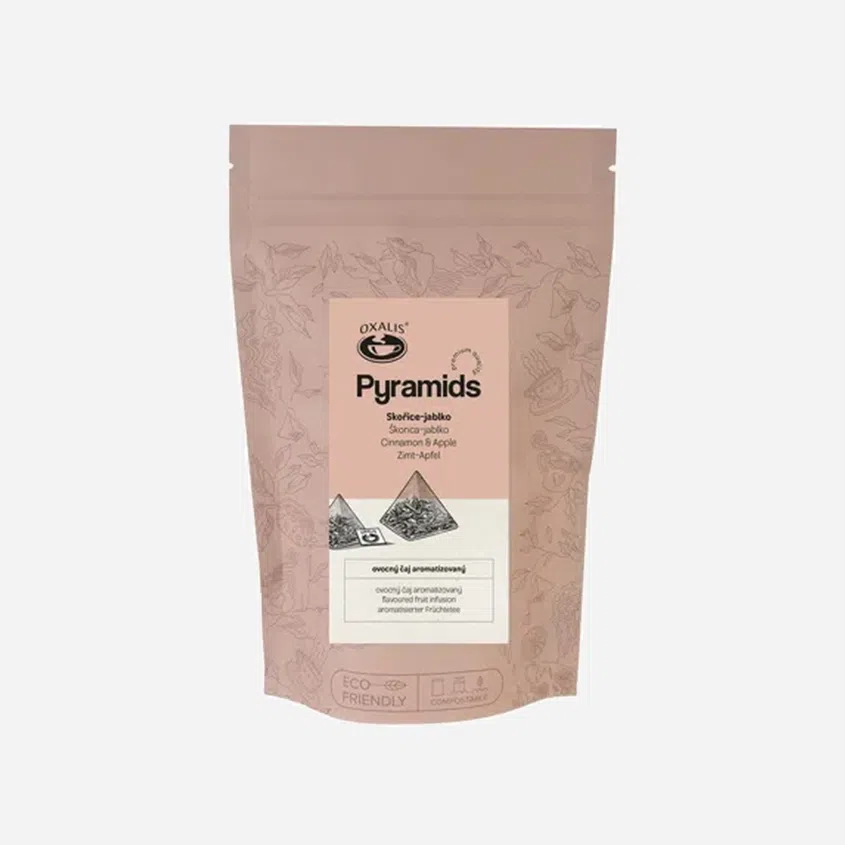 Oxalis Skořice - jablko - vánoční dárkové balení (Pyramids) 80 g