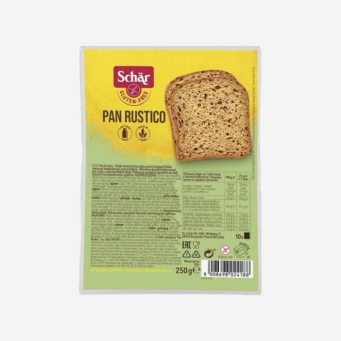 Pan Rustico bezlepkový