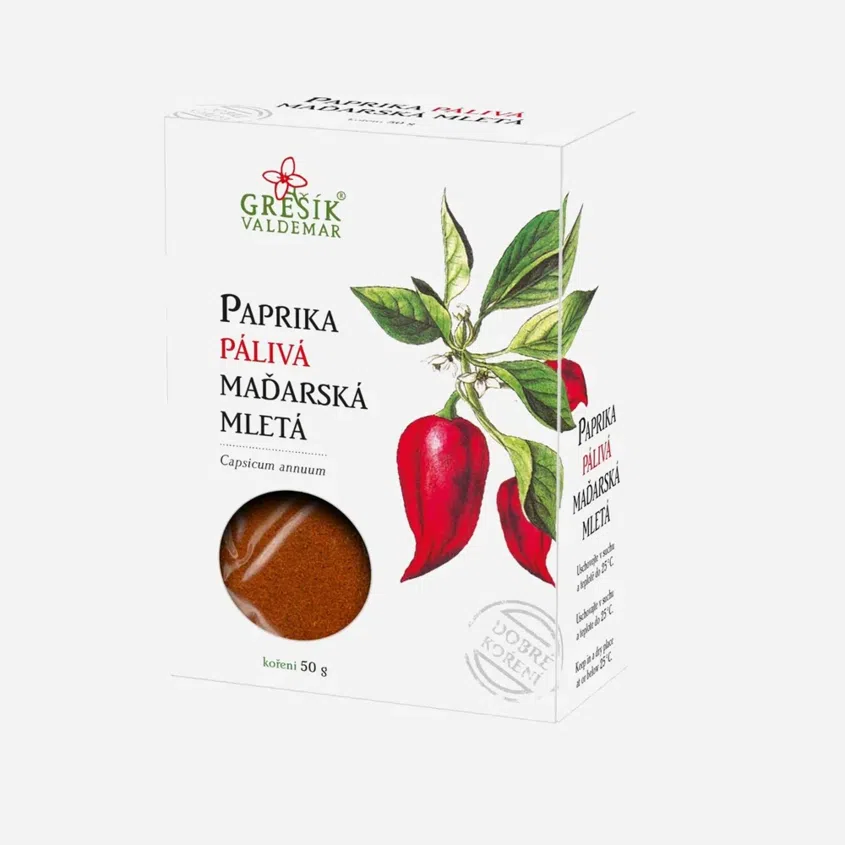 Paprika pálivá maďarská mletá