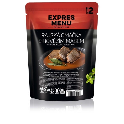 Paradajková omáčka s hovädzím mäsom