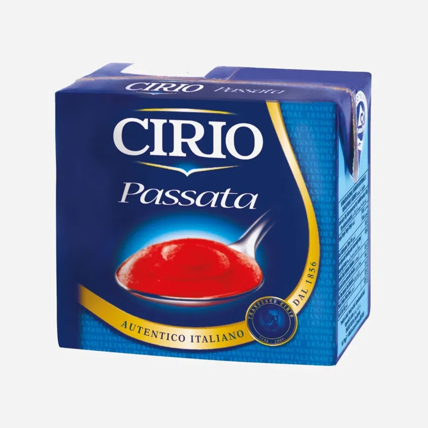 Paradajky lúpané drvené