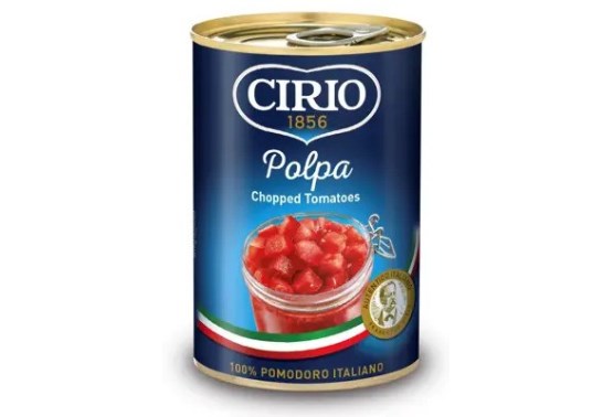 Paradajky lúpané krájané