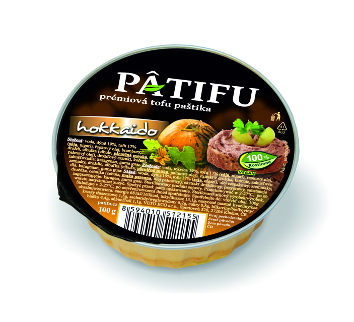 Paštéta PATIFU hokkaido