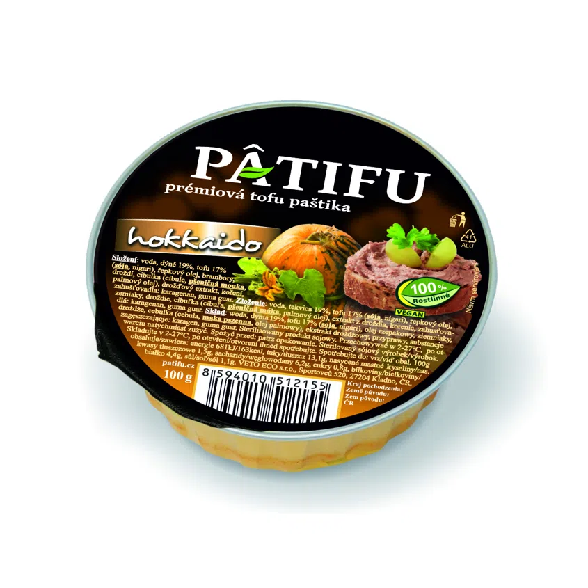 Paštéta PATIFU hokkaido
