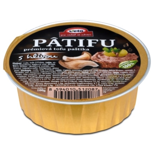 Paštéta PATIFU s hlivou