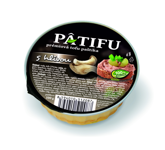 Paštéta PATIFU s hlivou