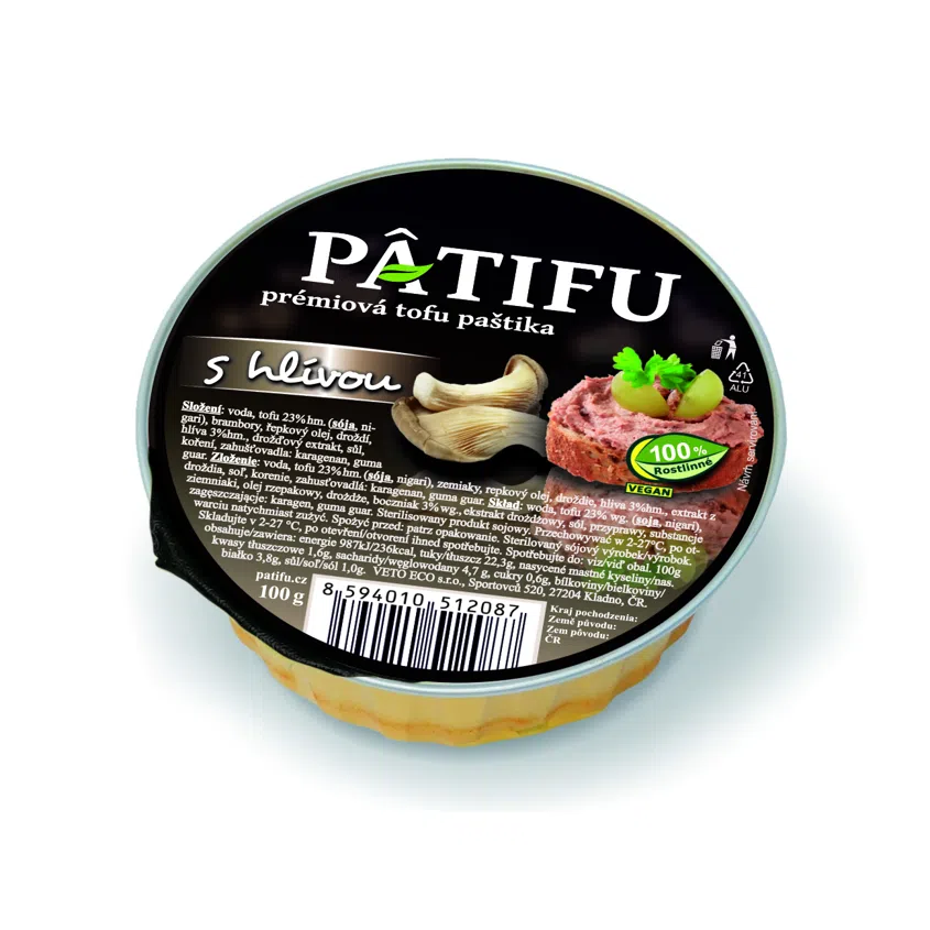 Paštéta PATIFU s hlivou