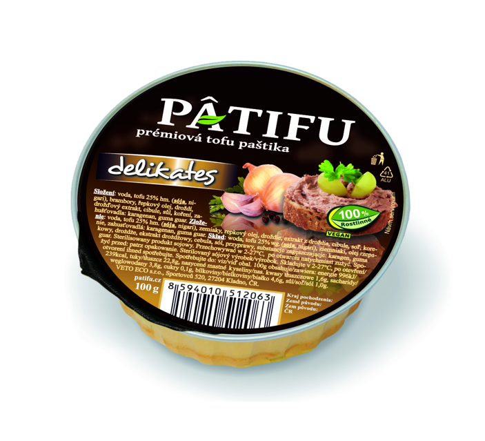 Paštéta PATIFU ​​delikates