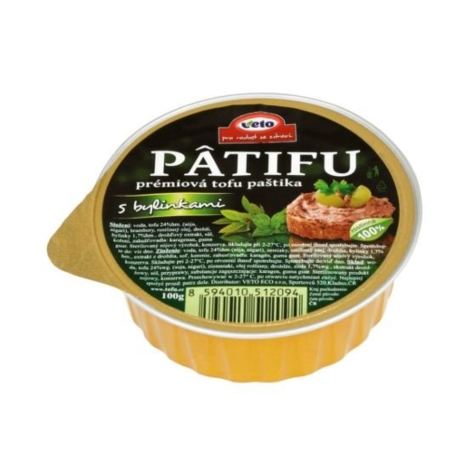 Paštéta PATIFU ​​s bylinkami