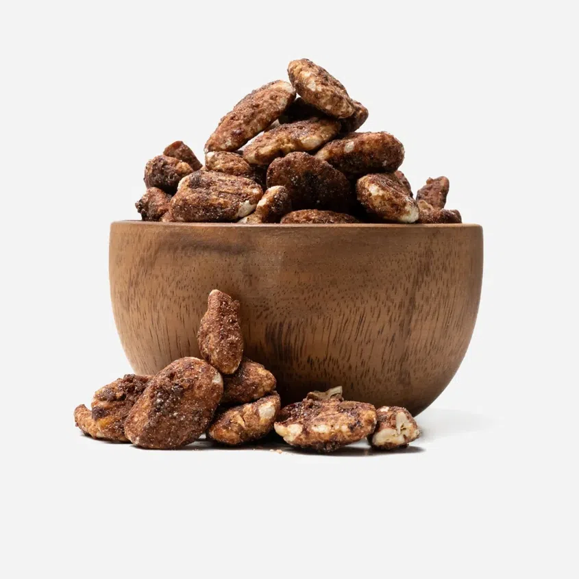 Pekanové orechy so škoricou a morskou soľou