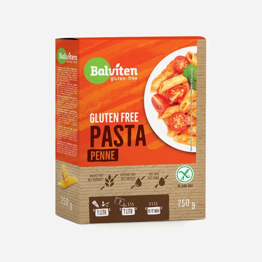 Penne cestoviny bez lepku