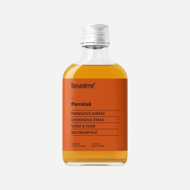 Perníčkový sirup