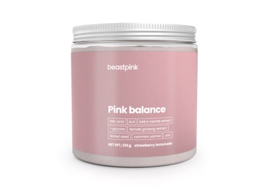 Pink Balance jahoda lemonade