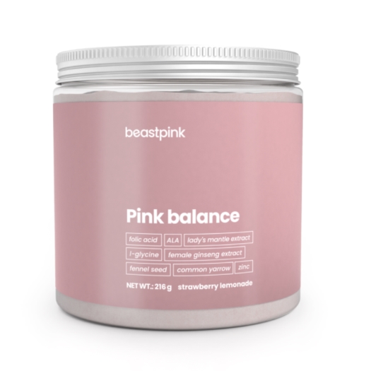 Pink Balance jahoda lemonade