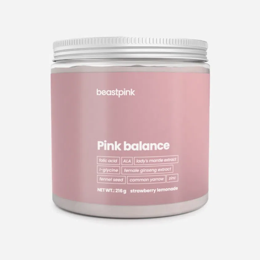 Pink Balance jahoda lemonade