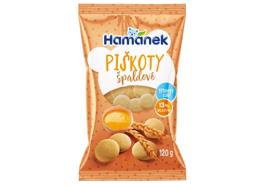 Piškóty celozrnné špaldové
