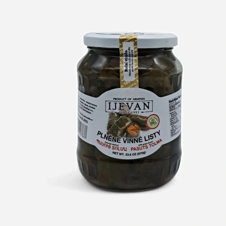 Plnené listy viniča