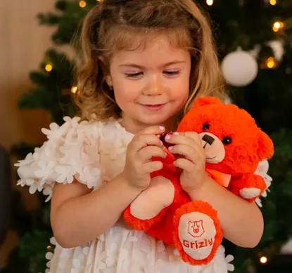 Plyšový medvedík Grizly