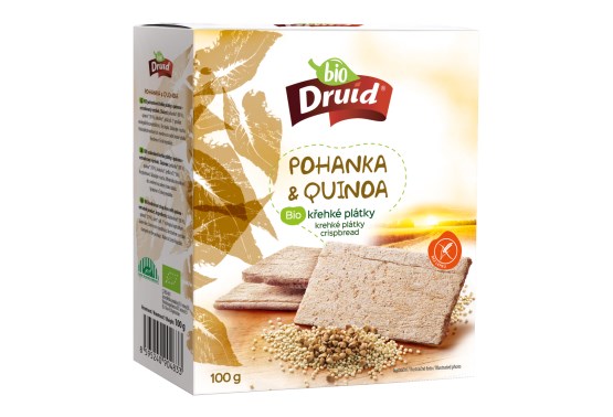 Pohánka a quinoa krehké plátky BIO