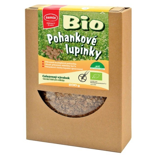 Pohánkové lupienky BIO